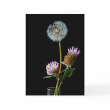 Cartão de Saudação Floral pronto para personalizar
