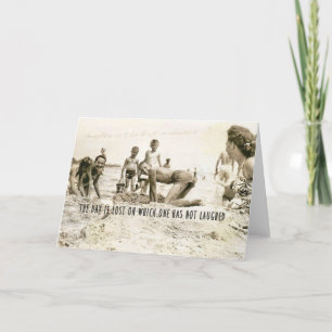 Agradecimento Cartão de saudação FROLICY BEACH