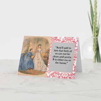 Agradecimento Cartão de saudação "limpo e Bonito"