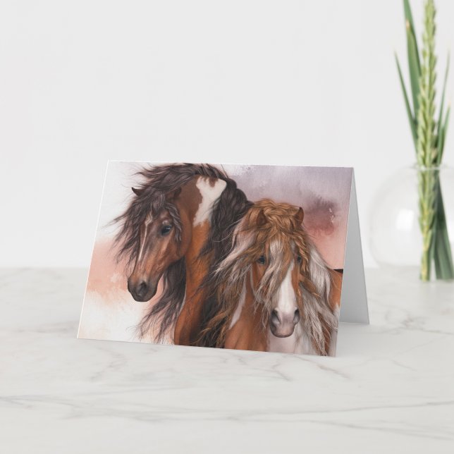 Agradecimento Cartão de saudação "Lons Libres" (Frente)