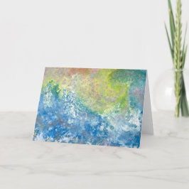 Agradecimento Cartão de Saudação Octavia por Iris Grace Painting