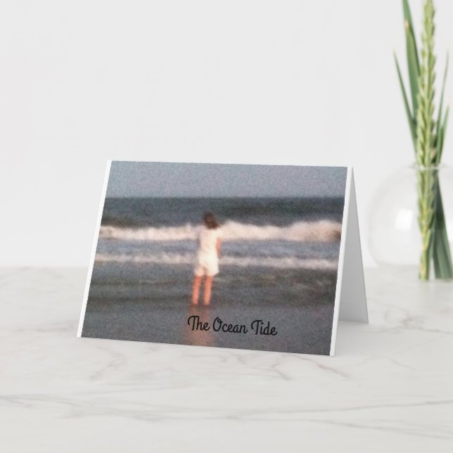 Agradecimento Cartão de saudação para encorajamento/mudança de v (Frente)