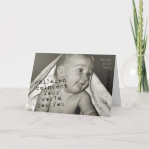 Agradecimento Cartão de Saudação PEEK-A-BOO