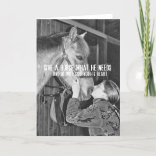Agradecimento Cartão de Saudação PONY LOVE