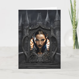 Agradecimento Cartão de Saudação Rainha Vampiro!