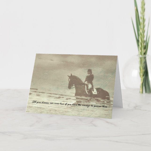 Agradecimento Cartão de saudação REFLECTION (Frente)