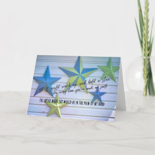 Agradecimento Cartão de Saudação STARS