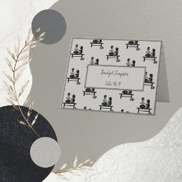 Agradecimento Cartão de visita Eterno Stone Boho