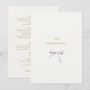 Agradecimento Cartão do Gabinete de Detalhes do Casamento da Fai