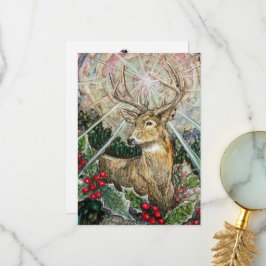 Agradecimento Cartão "Estrela de Natal"