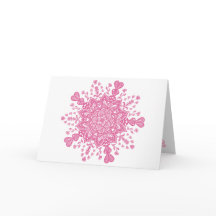 Cartão Mandala dia de os namorados