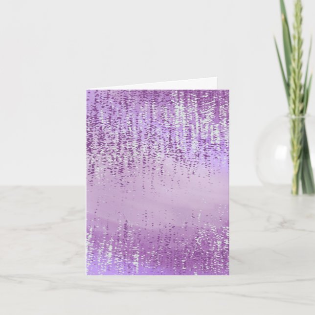Agradecimento Cartão Nota de Arte Abstrata (Frente)
