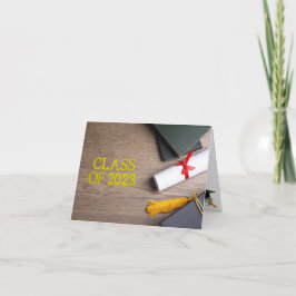 Agradecimento Cartão Personalizado de Graduação