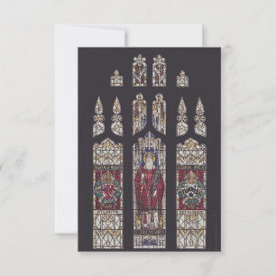 Agradecimento Cartão Religioso da Janela de Vitral de São Polica
