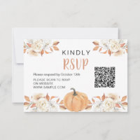 Cartão Rsvp primeiro aniversario Russo De Bompkin