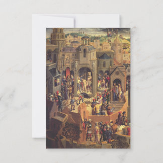 Agradecimento Cartão Santo da Paixão de Cristo por Hans Memling