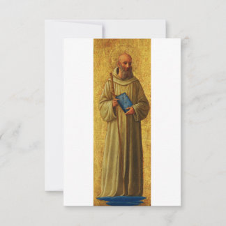 Agradecimento Cartão Santo de São Romualdo por Fra Angelico