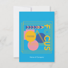 Agradecimento Cartão U de Obrigado de Apreciação do Funcionarios