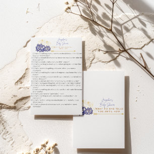 Agradecimento Chá de fraldas avança ninguém lhe diz cartão de jo