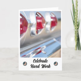 Agradecimento Clássico Brilho - Cartão de Dia da Mão de Obra
