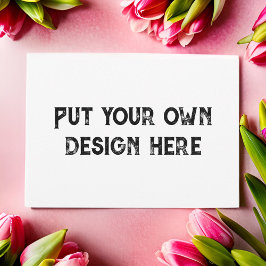 Agradecimento Coloque seu próprio cartão de instrução de design 