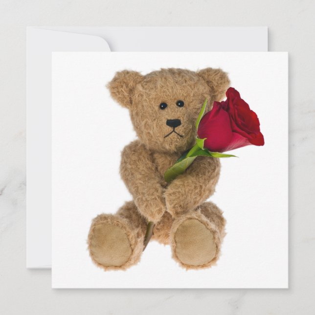 Agradecimento Com Cartão de Saudação de Amor (Frente)