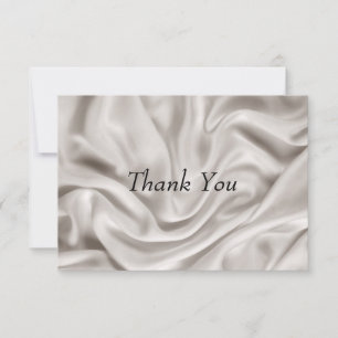 Agradecimento Conjunto de casamento creme de cartão de agradecim