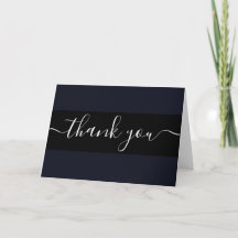 Agradecimento Cor Sólida Minimalista Personalizado
