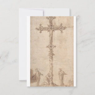 Agradecimento Crucificação de Cristo Cartão Santo   Pater Noster