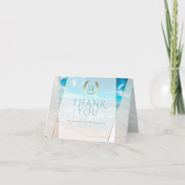 Agradecimento de Casamento | Casamento de Praia c