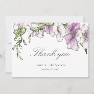 Agradecimento de Casamento com Pensée Moderna