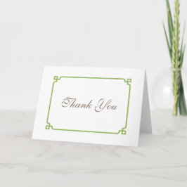 Agradecimento de Casamento Greenery Deco Chic