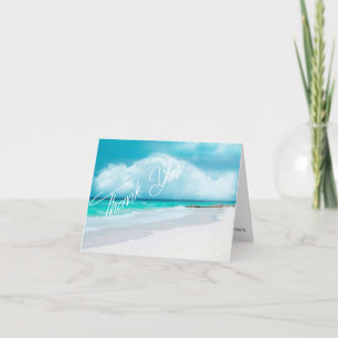Agradecimento de Casamento na Praia