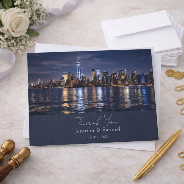 Agradecimento de Casamento Romântico com a Silhuet (Criador carregado)