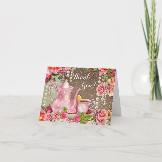 Agradecimento de Chá de Panela de Chá de Noiva (Frente)