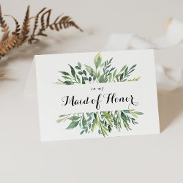 Agradecimento de festa de casamento tropical verde