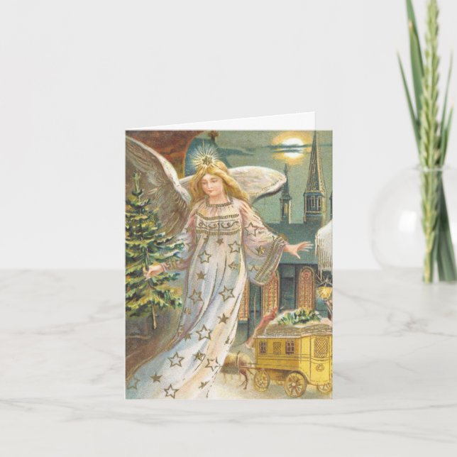 Agradecimento de Natal Antigo (Frente)