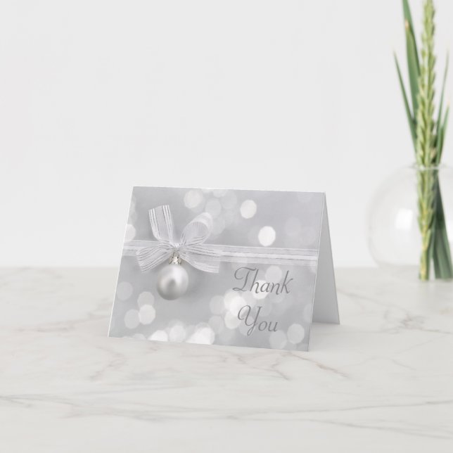 Agradecimento de Natal de Bodas de Prata (Frente)