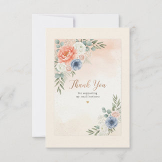 Agradecimento de Negócios Pequenos de Aquarela Bot
