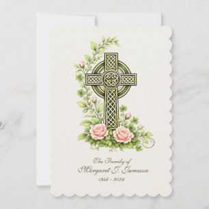 Agradecimento de Simpatia Floral Irlandesa Católic