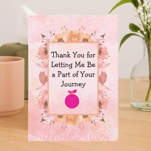 Agradecimento do seu Terapeuta – Design Aquarela