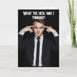 AGRADECIMENTO ELE SE MESMO - CARTÃO DE ANIVERSÁRIO.