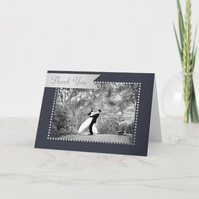 Agradecimento em Quadro de Giz do Casamento de Nat (Frente)