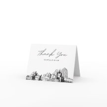 Esboço da Silhueta de Saint Paul em Cartão de Agra