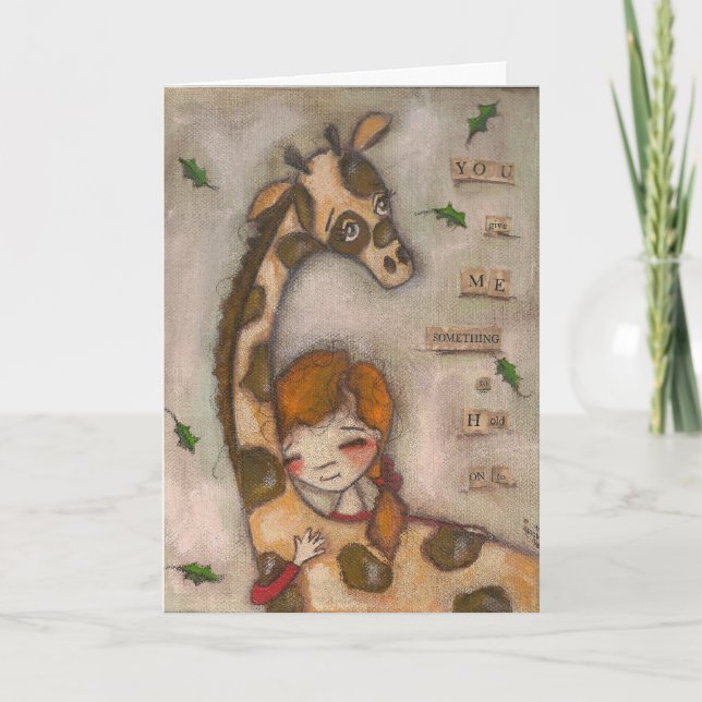 Agradecimento Espera - Cartão de Saudação (Frente)