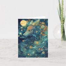 Esteja No Cartão De Dragão De Paz