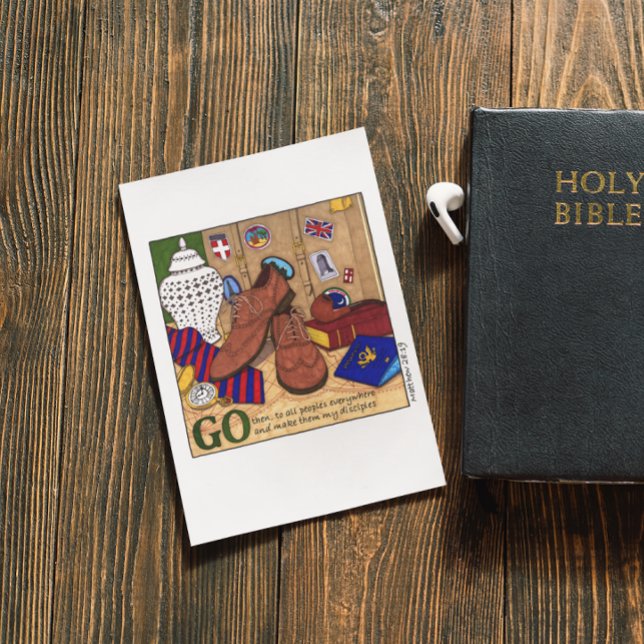 Agradecimento Fazer Discípulos Cartão de Apreciação do Pastor (Criador carregado)