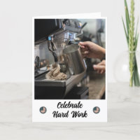 Feito com cuidado - Um Cartão de Dia do Trabalho