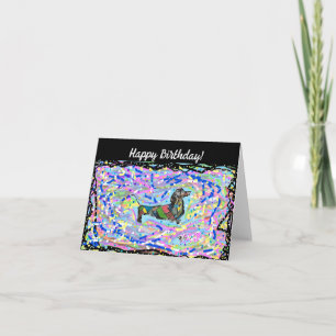 Agradecimento Feliz Aniversário - Pequeno Cartão de Saudação