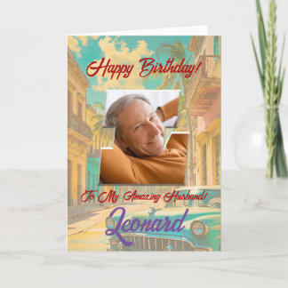 Agradecimento Feliz Cartão de Aniversário com Foto